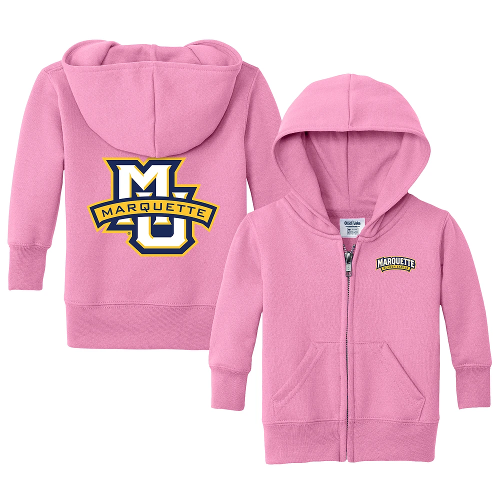 Toddler Chad & Jake Marquette Golden Eagles Logo Full-Zip Hoodie Jacket