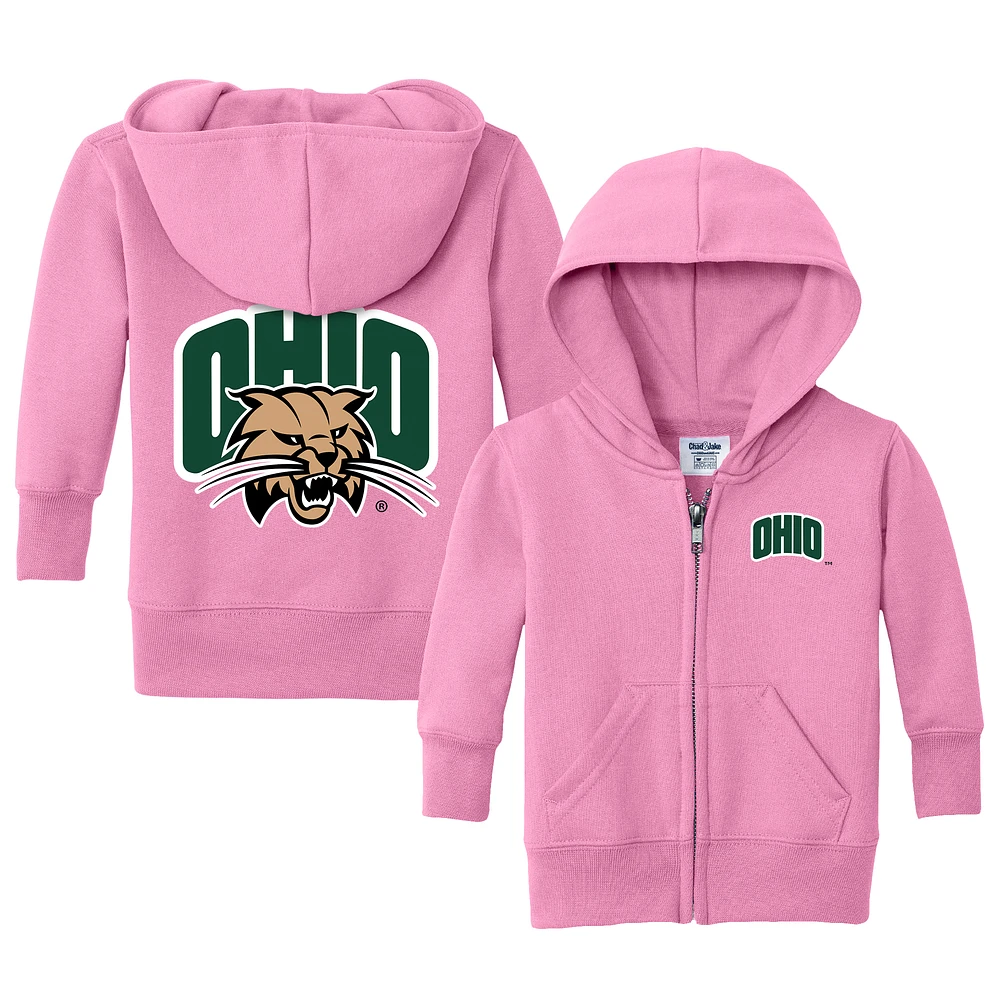 Toddler Chad & Jake Ohio Bobcats Logo Full-Zip Hoodie Jacket