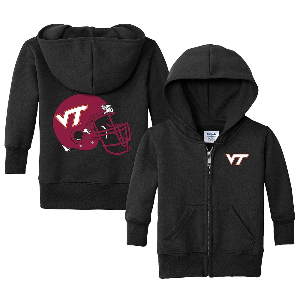 Toddler Chad & Jake Black Virginia Tech Hokies Logo Full-Zip Hoodie Jacket