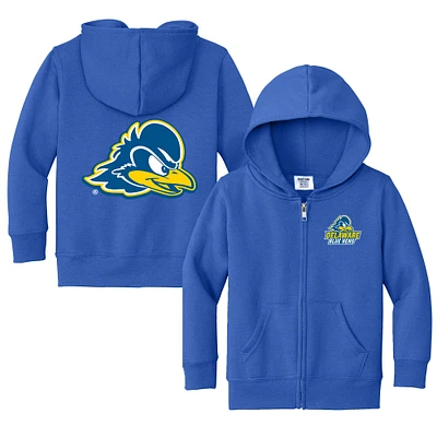 Toddler Chad & Jake Royal Delaware Fightin' Blue Hens Logo Full-Zip Hoodie Jacket