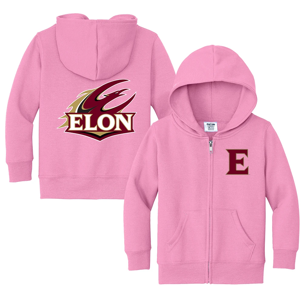 Toddler Chad & Jake Pink Elon Phoenix Logo Full-Zip Hoodie Jacket