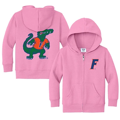Toddler Chad & Jake Pink Florida Gators Logo Full-Zip Hoodie Jacket
