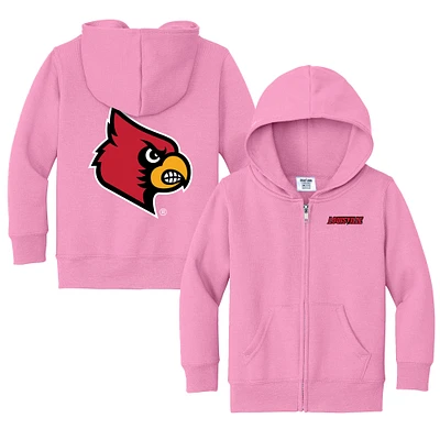 Toddler Chad & Jake Louisville Cardinals Logo Full-Zip Hoodie Jacket