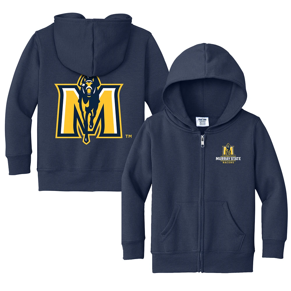 Toddler Chad & Jake Navy Murray State Racers Logo Full-Zip Hoodie Jacket
