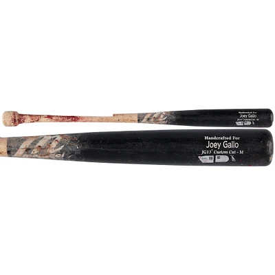 Joey Gallo Washington Nationals Game-Used Black/Tan Marucci Broken Bat vs. Minnesota Twins on May 20, 2024