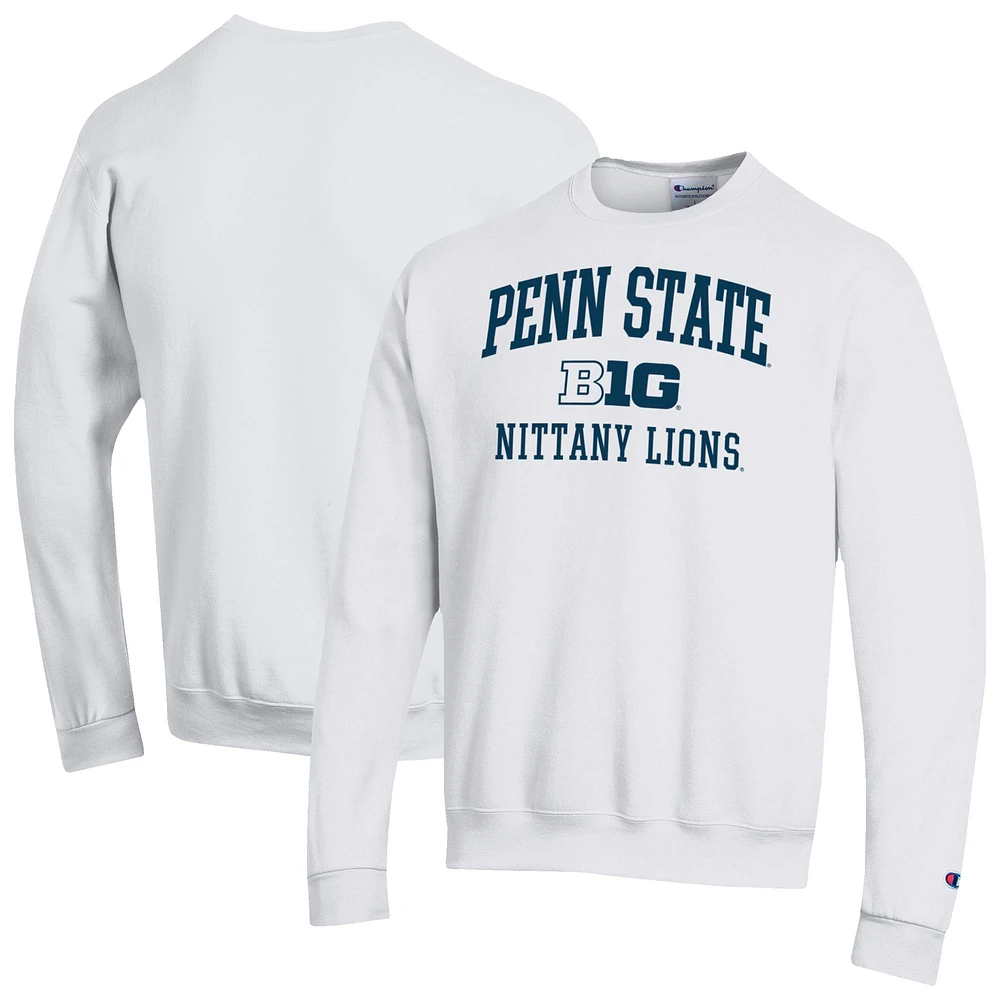 Men's Champion Penn State Nittany Lions Big Ten Powerblend Pullover Sweatshirt