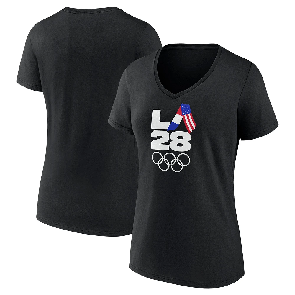 Women's LA 2028 Summer Olympics Handover V-Neck T-Shirt
