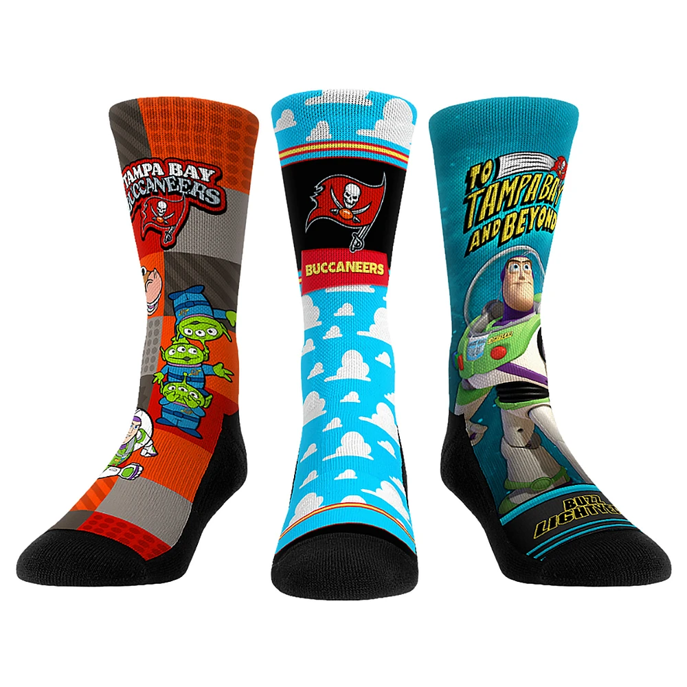 Unisex Rock Em Socks Tampa Bay Buccaneers Toy Story 3-Pack Crew