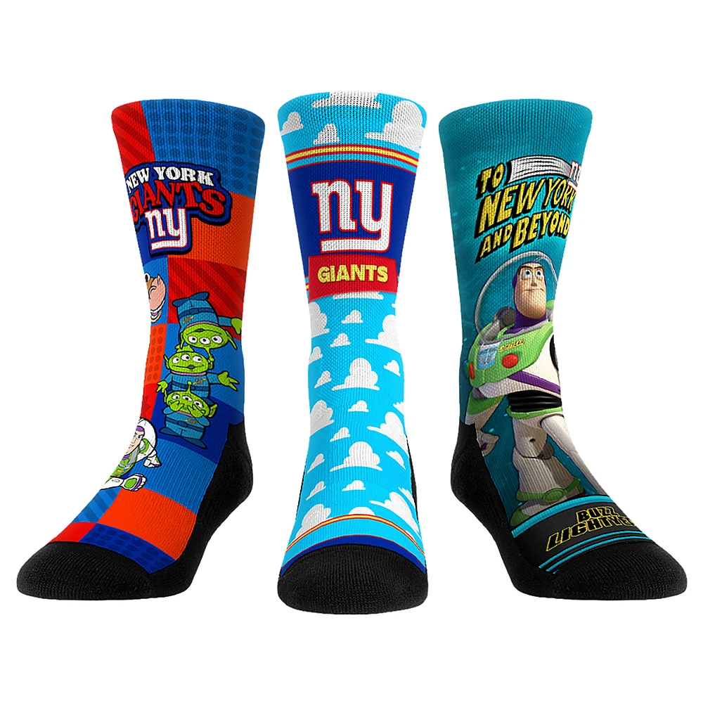 Unisex Rock Em Socks New York Giants Toy Story 3-Pack Crew