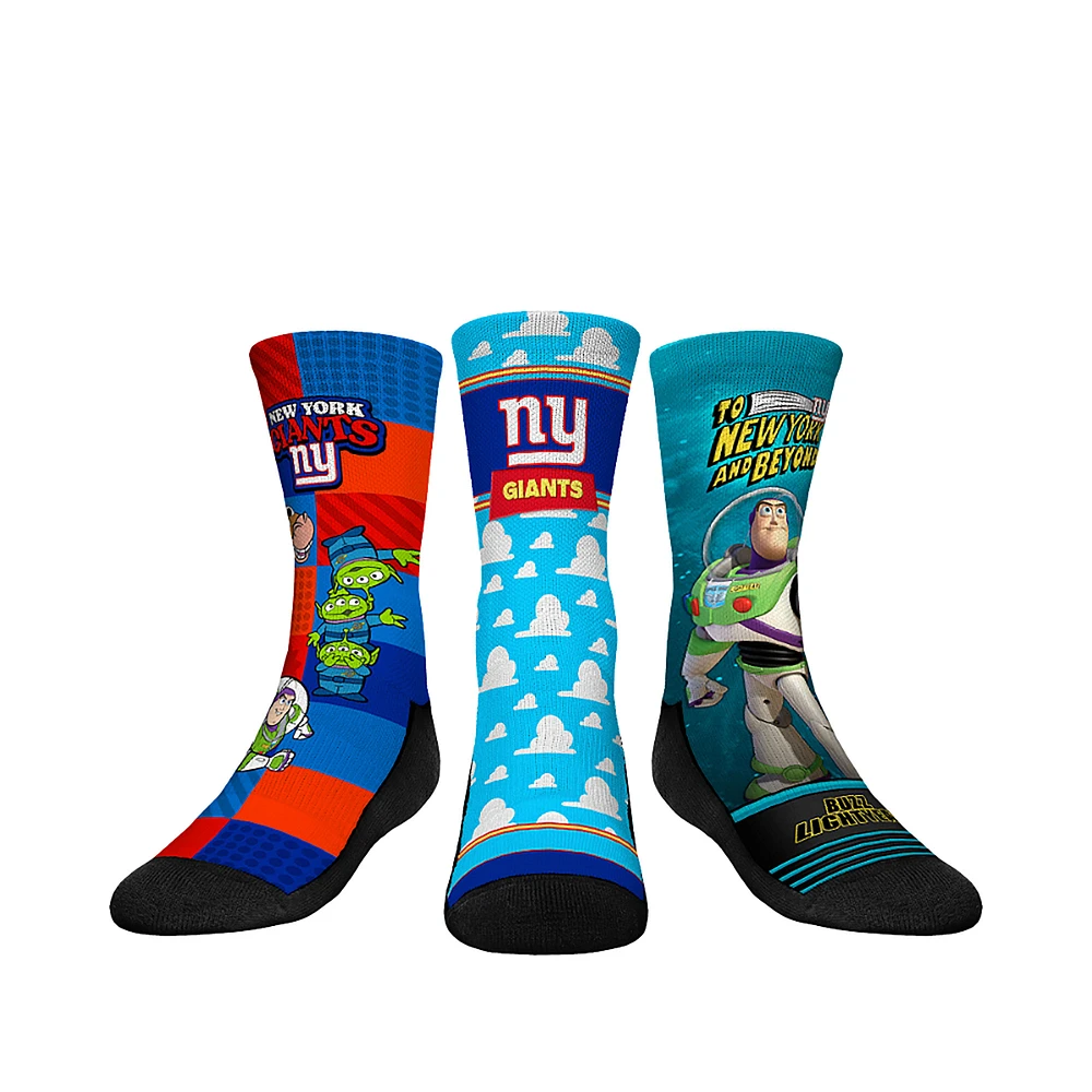 Youth Rock Em Socks New York Giants Toy Story 3-Pack Crew