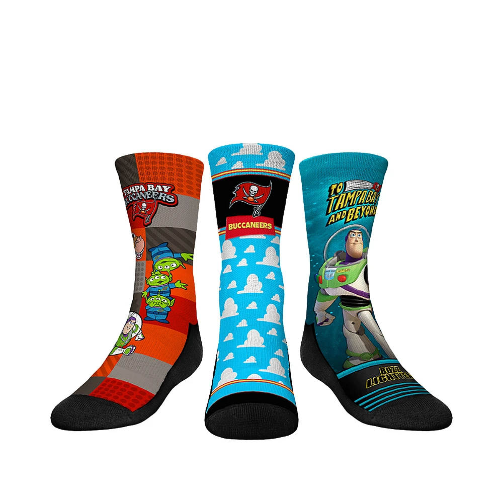 Youth Rock Em Socks Tampa Bay Buccaneers Toy Story 3-Pack Crew