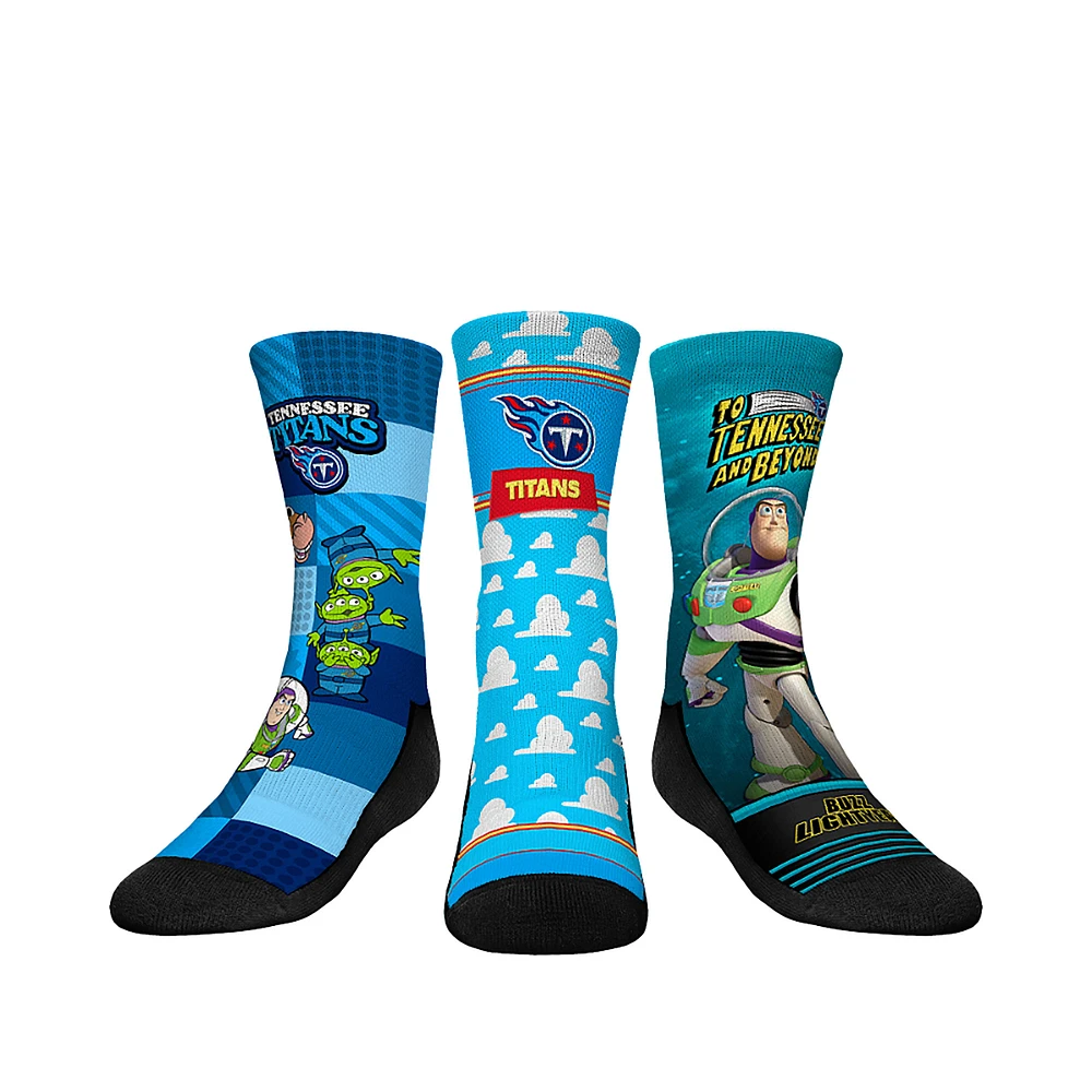 Youth Rock Em Socks Tennessee Titans Toy Story 3-Pack Crew