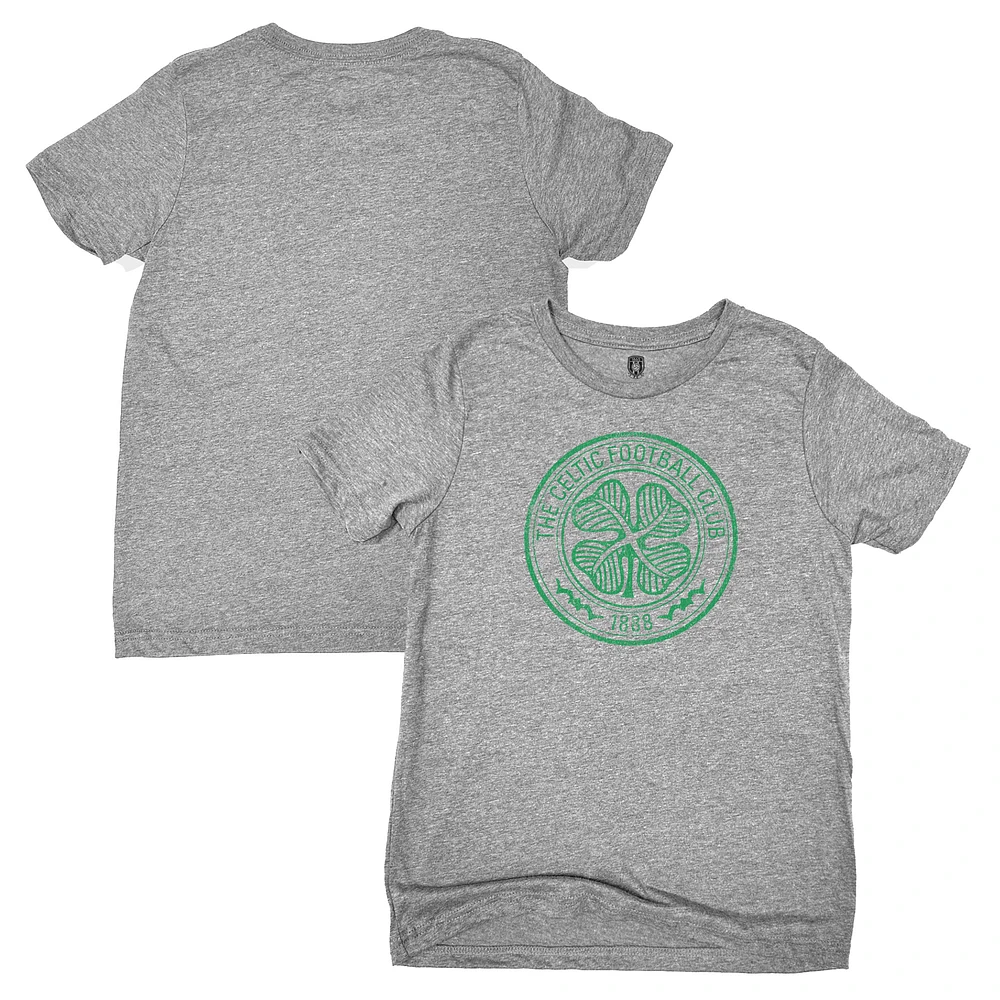 Youth 1863FC Heather Gray Celtic Color Badge T-Shirt