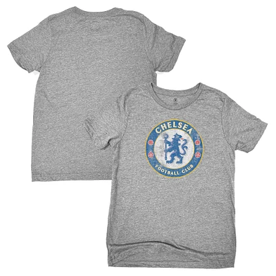 Youth 1863FC Heather Gray Chelsea Color Badge T-Shirt