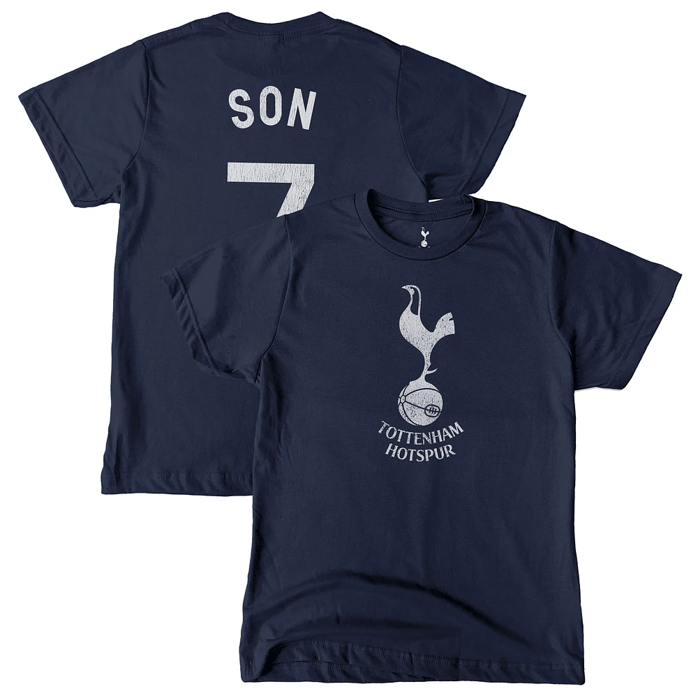 Youth 1863FC Son Heung-Min Navy Tottenham Hotspur Player T-Shirt