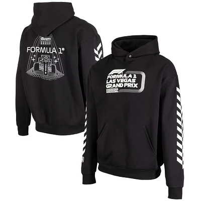 Unisex Black Formula 1 2024 Las Vegas Grand Prix Race Ready Pullover Hoodie