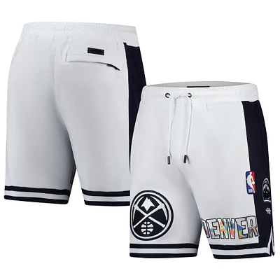 Men's Pro Standard White Denver Nuggets 2024/25 City Edition 2.0 Shorts