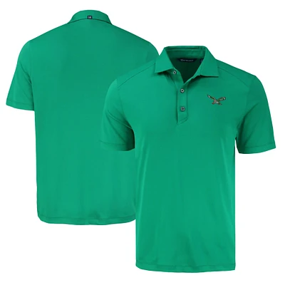 Men's Cutter & Buck Kelly Green Philadelphia Eagles Forge Eco Stretch Recycled Polo