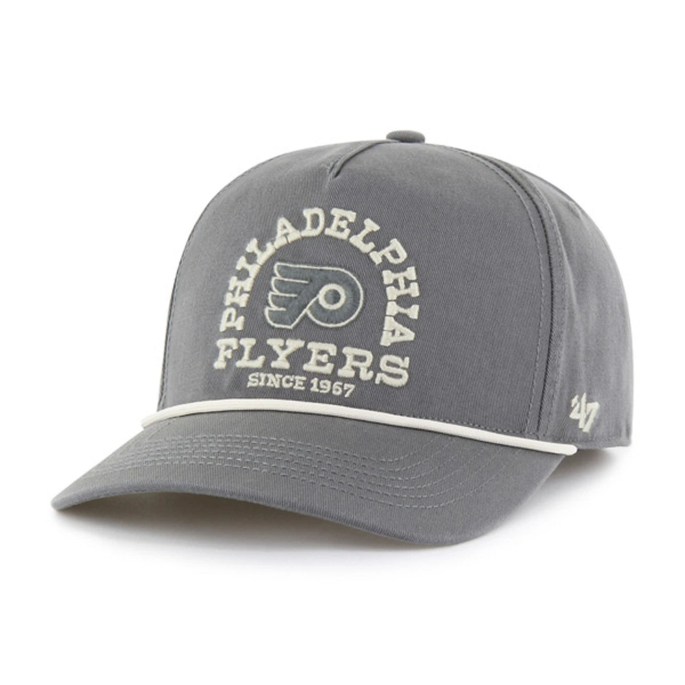 Men's '47 Charcoal Philadelphia Flyers Canyon Ranchero Hitch Adjustable Hat