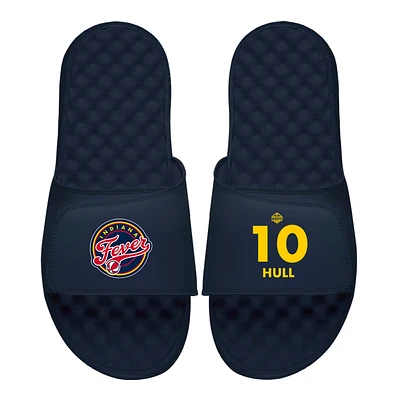 Men's ISlide Lexie Hull Navy Indiana Fever Logo Split Slide Sandals