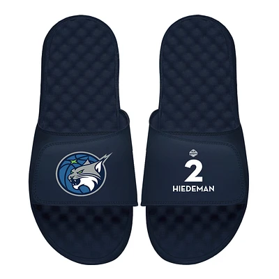 Men's ISlide Natisha Hiedeman Navy Minnesota Lynx Logo Split Slide Sandals