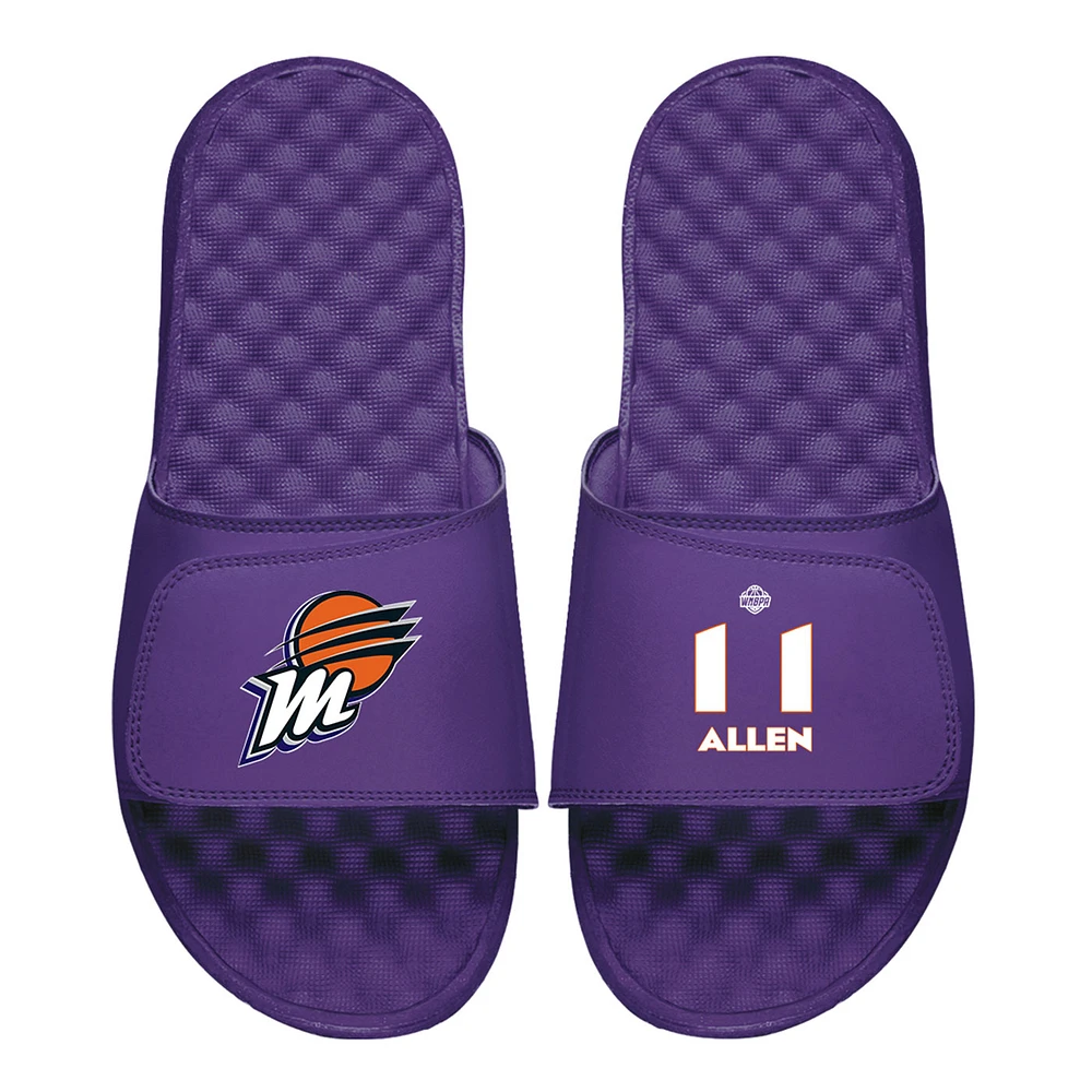 Men's ISlide Rebecca Allen Purple Phoenix Mercury Logo Split Slide Sandals