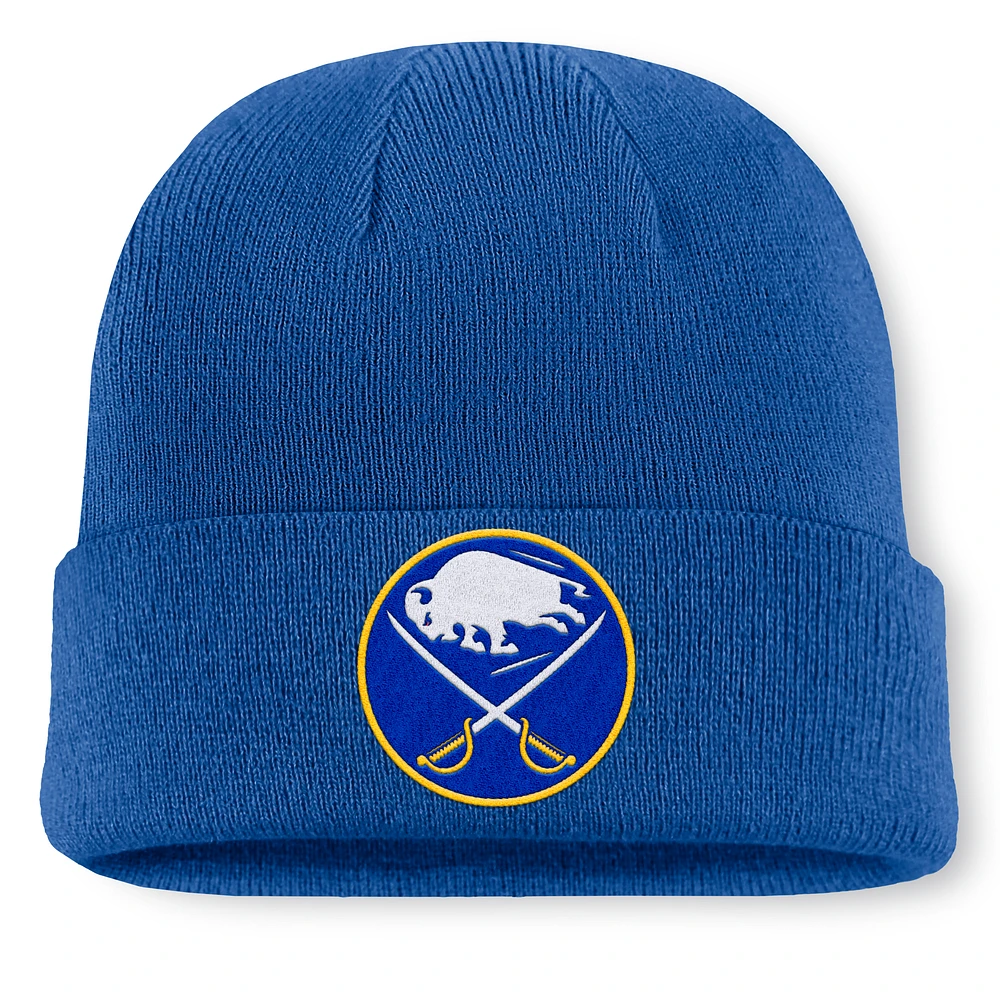 Men's Fanatics Blue Buffalo Sabres 2024 NHL Global Series Cuffed Knit Hat