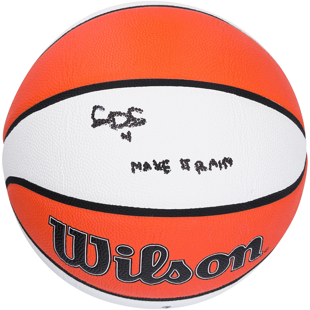 Skylar Diggins-Smith Seattle Storm Autographed Wilson WNBA Authentic Series Indoor/Outdoor Basketball with "Make It Rain" Inscription