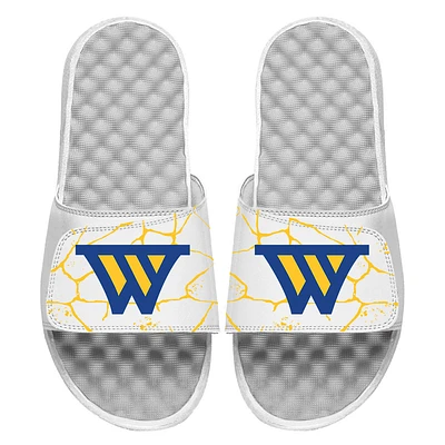 Youth ISlide Golden State Warriors Shattered Slide Sandals