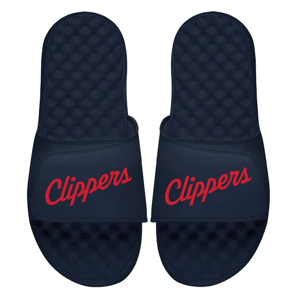Youth ISlide LA Clippers Wordmark Slide Sandals