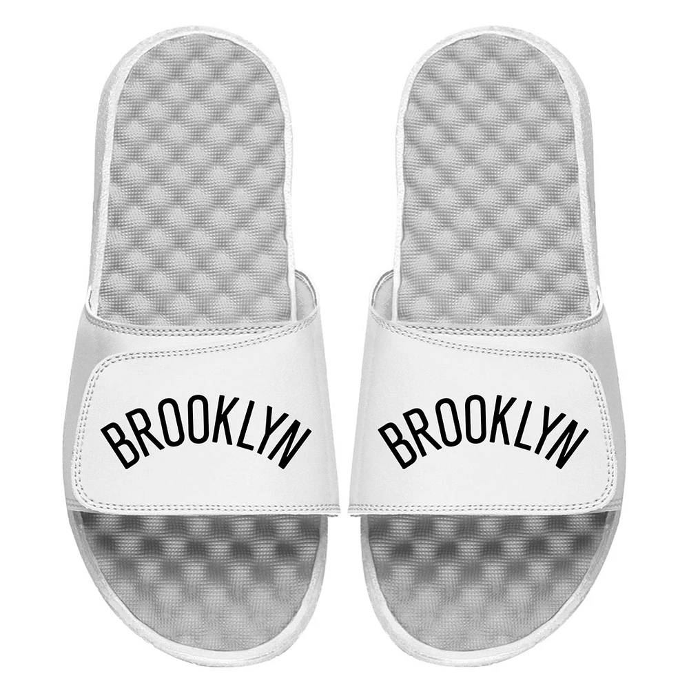 Unisex ISlide Brooklyn Nets Wordmark Slide Sandals
