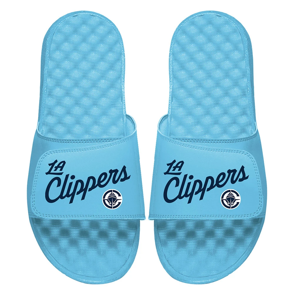 Unisex ISlide LA Clippers Combo Logo Slide Sandals