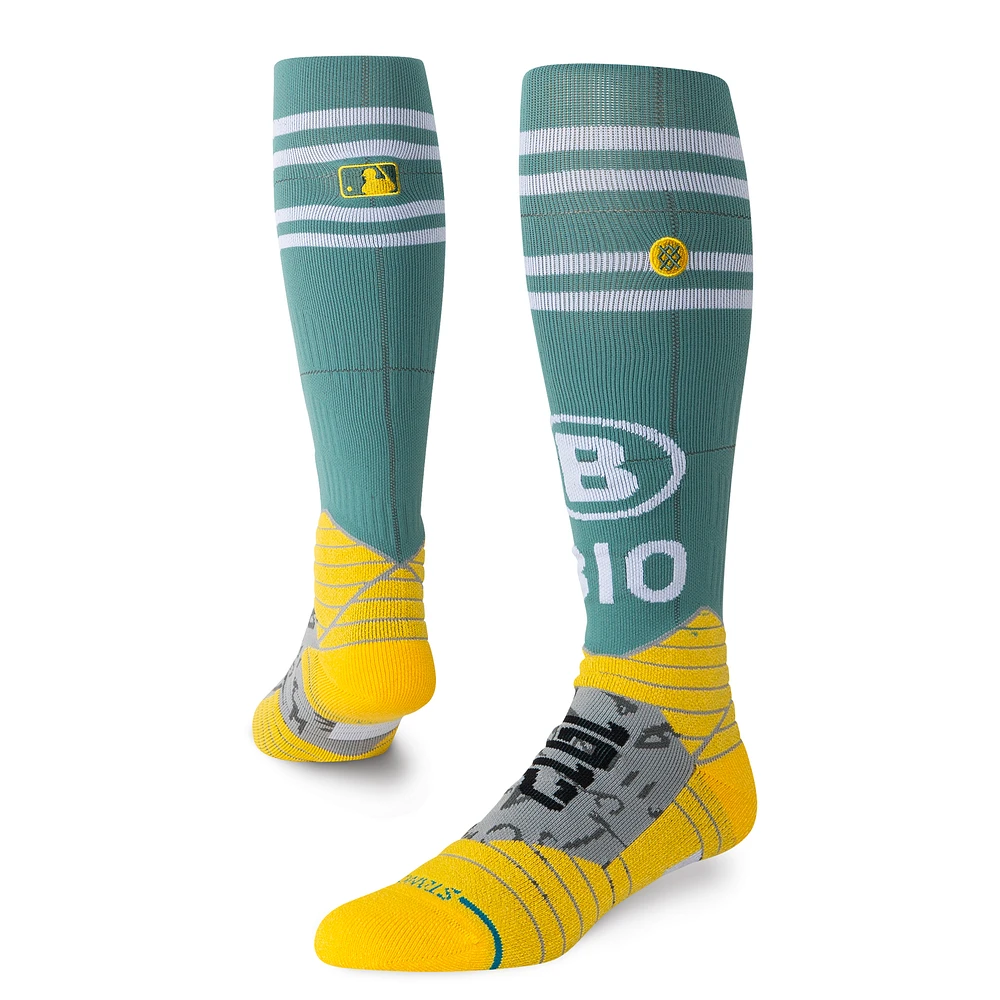 Men's Stance Green Boston Red Sox 2025 City Connect Over The Calf Socks