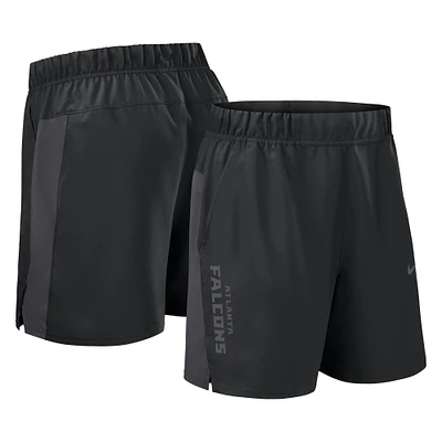 Men's Nike Black Atlanta Falcons Woven Victory Performance Shorts