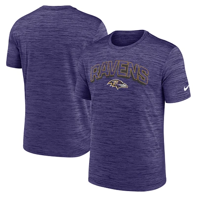 Men's Nike Purple Baltimore Ravens Velocity Performance T-Shirt