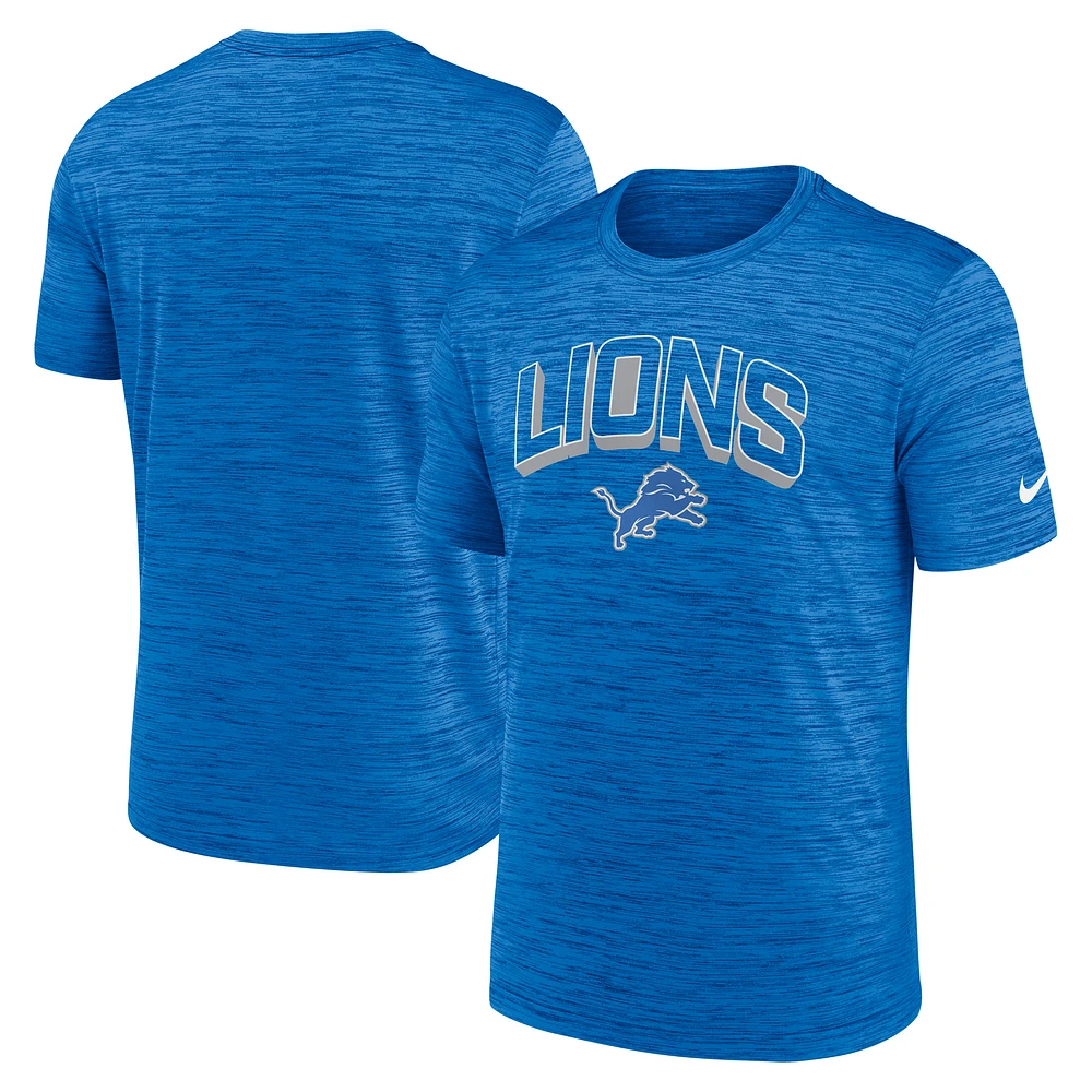 Men's Nike Blue Detroit Lions Velocity Performance T-Shirt