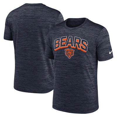 Men's Nike Navy Chicago Bears Velocity Performance T-Shirt