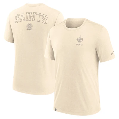Men's Nike Cream New Orleans Saints Glory Tri-Blend T-Shirt