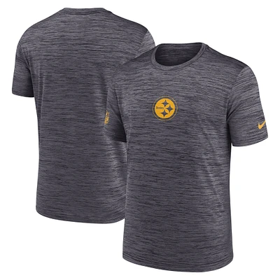 Men's Nike Black Pittsburgh Steelers Sideline Velocity Dri-FIT T-Shirt