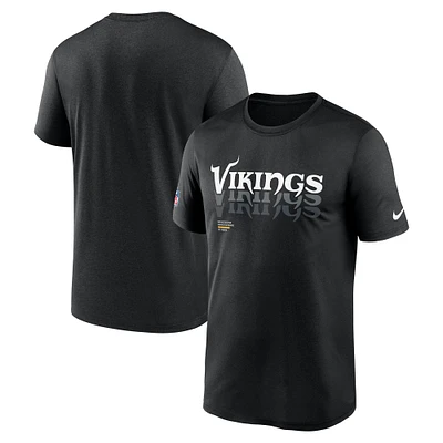 Men's Nike Black Minnesota Vikings Sideline Legend Performance T-Shirt