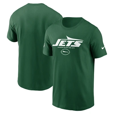Men's Nike Green New York Jets Sideline Performance T-Shirt