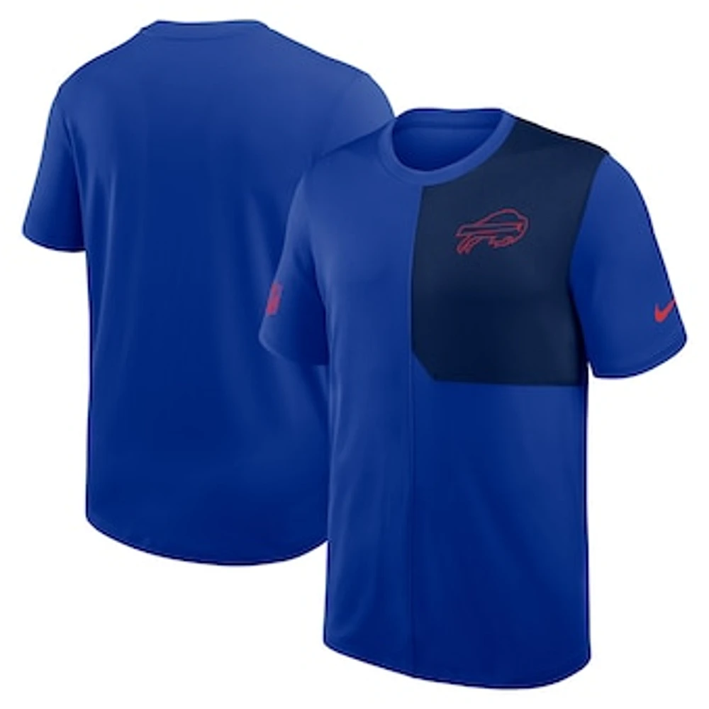 Men's Nike Royal Buffalo Bills Sideline UV Performance Coach Shirt
