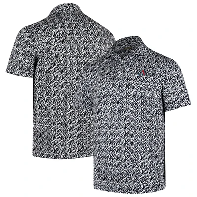 Men's Black Arizona Diamondbacks 4K Tri-Blend Polo