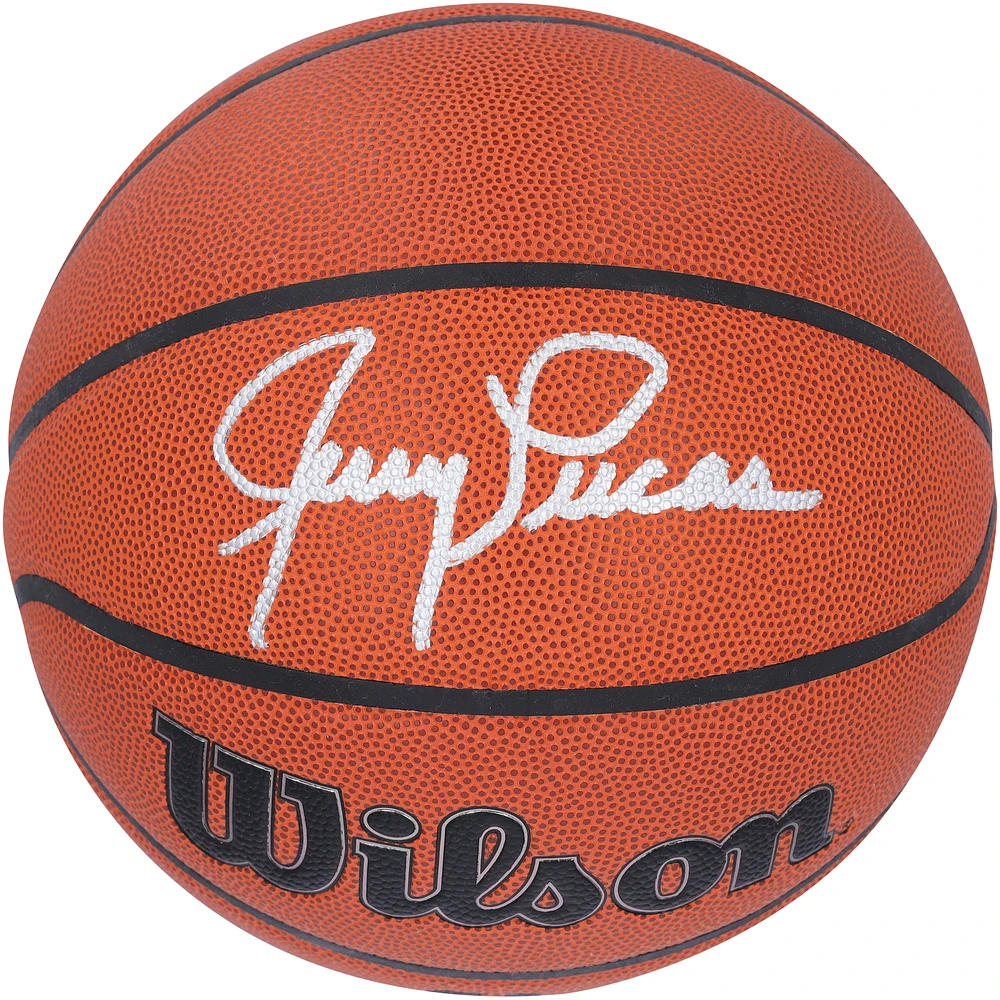 Jerry Lucas New York Knicks Autographed Wilson Authentic Series Indoor/Outdoor Basketball