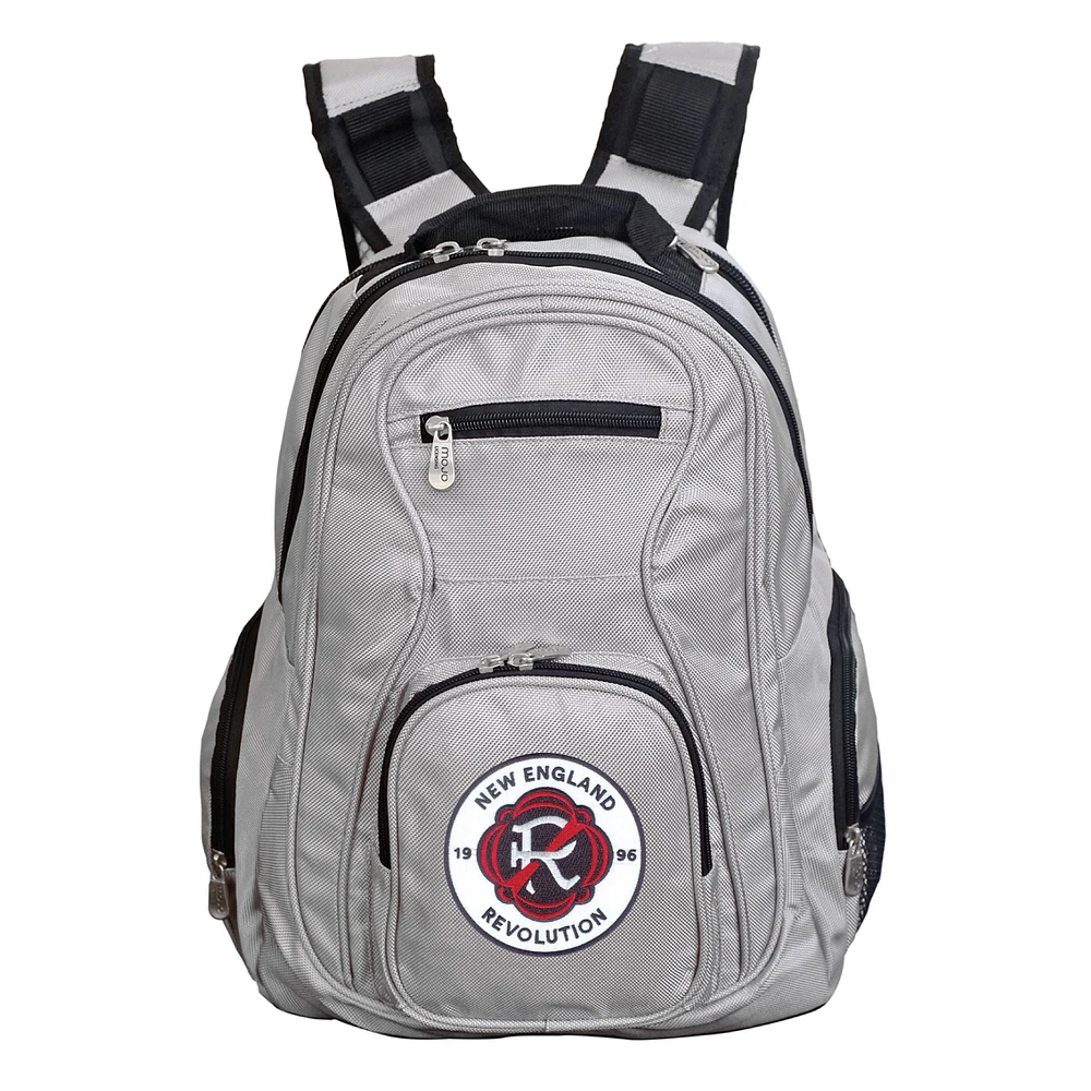 MOJO Gray New England Revolution 19" Premium Laptop Backpack