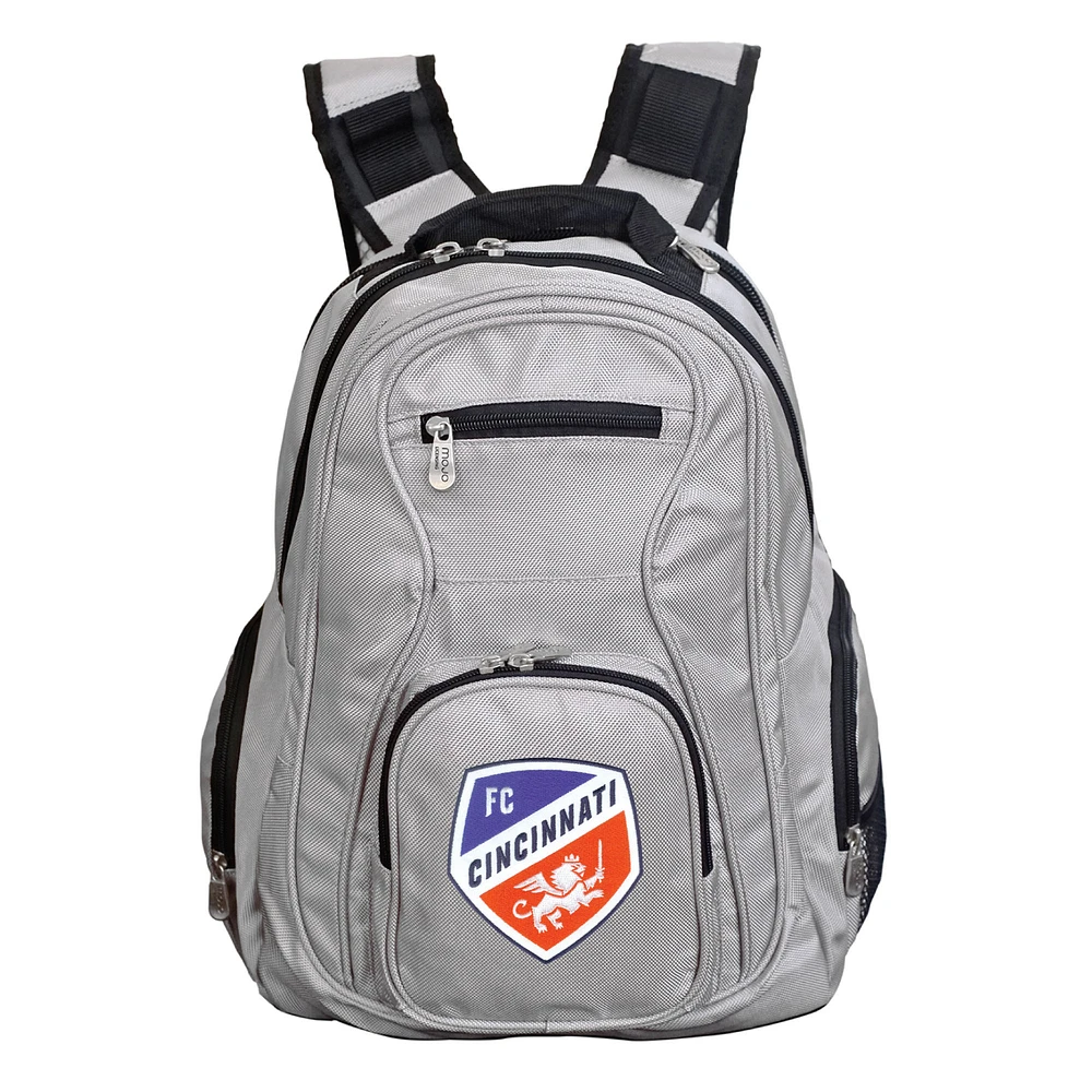 MOJO Gray FC Cincinnati 19" Premium Laptop Backpack