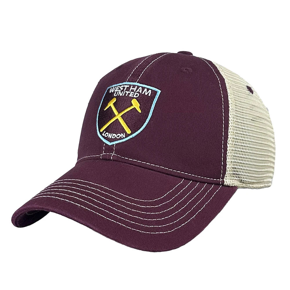 Men's 1863FC Claret West Ham United Vintage Trucker Adjustable Hat