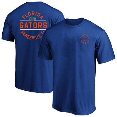 Men's Fanatics Royal Florida Gators Big & Tall Fast Break 2 Hit T-Shirt