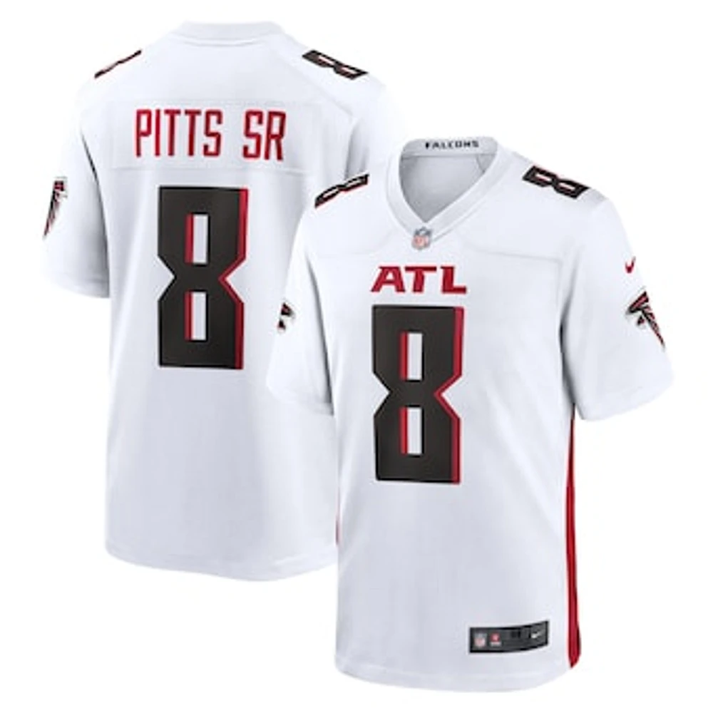 Men's Nike Kyle Pitts Sr. White Atlanta Falcons  Game Jersey