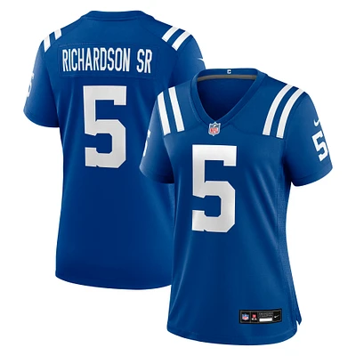 Women's Nike Anthony Richardson Sr. Royal Indianapolis Colts Team  Game Jersey